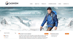 Desktop Screenshot of cashion-cn.com